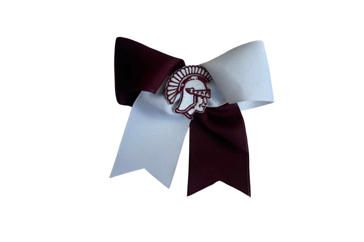 Embroidered Patch Cheer Bow