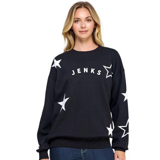 Jenks Winter Shop Star Sweatshirt