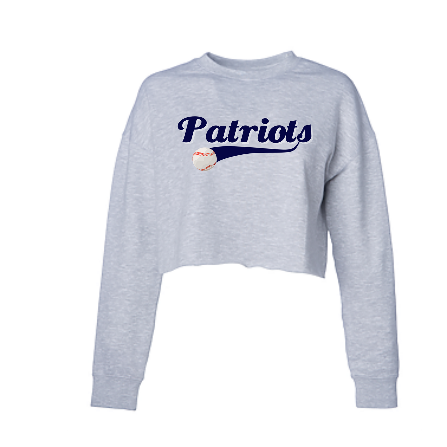 Cropped Patriots Sweatshirt