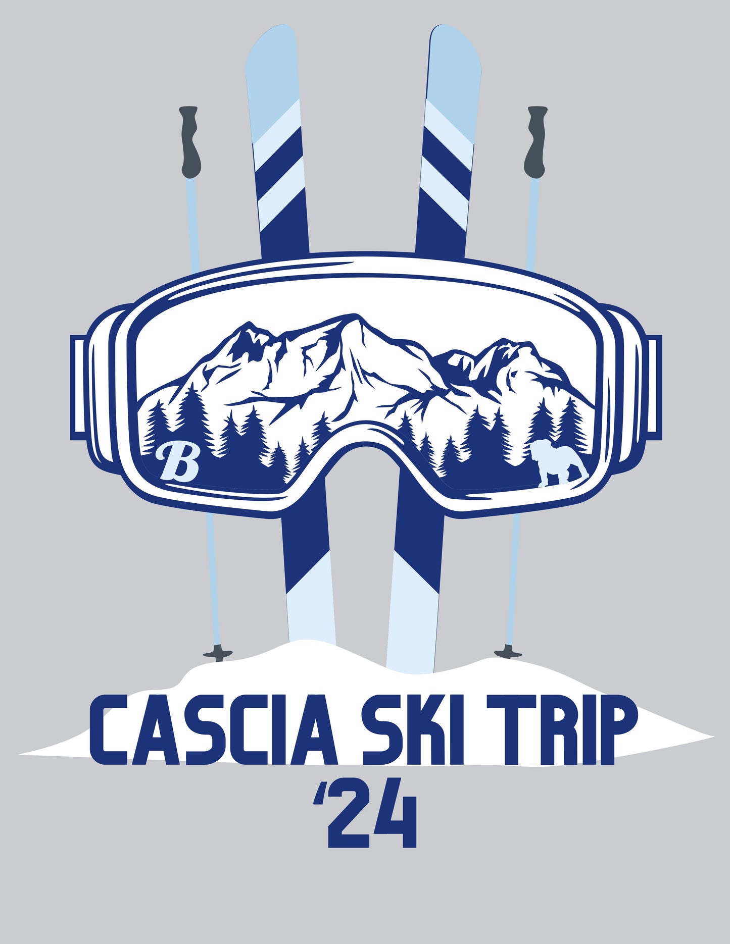 Cascia Ski Trip Crewneck (Adult)