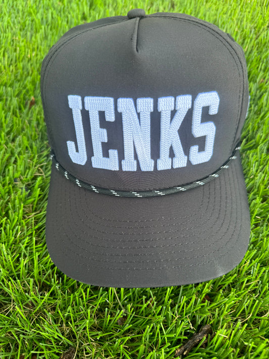 Jenks Party Hat (Black and White)