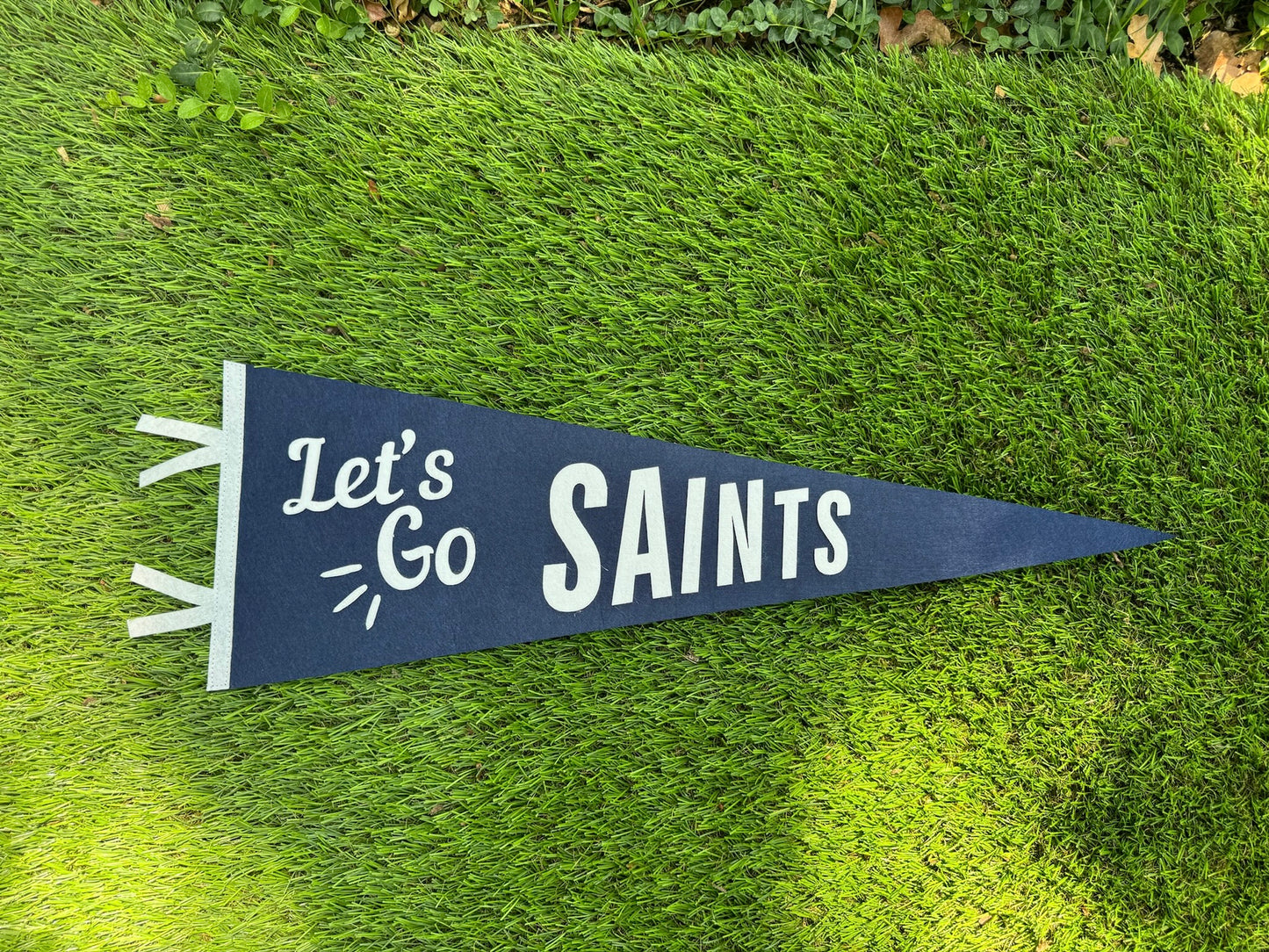 Monte - Let's Go Saints Heritage Pennant