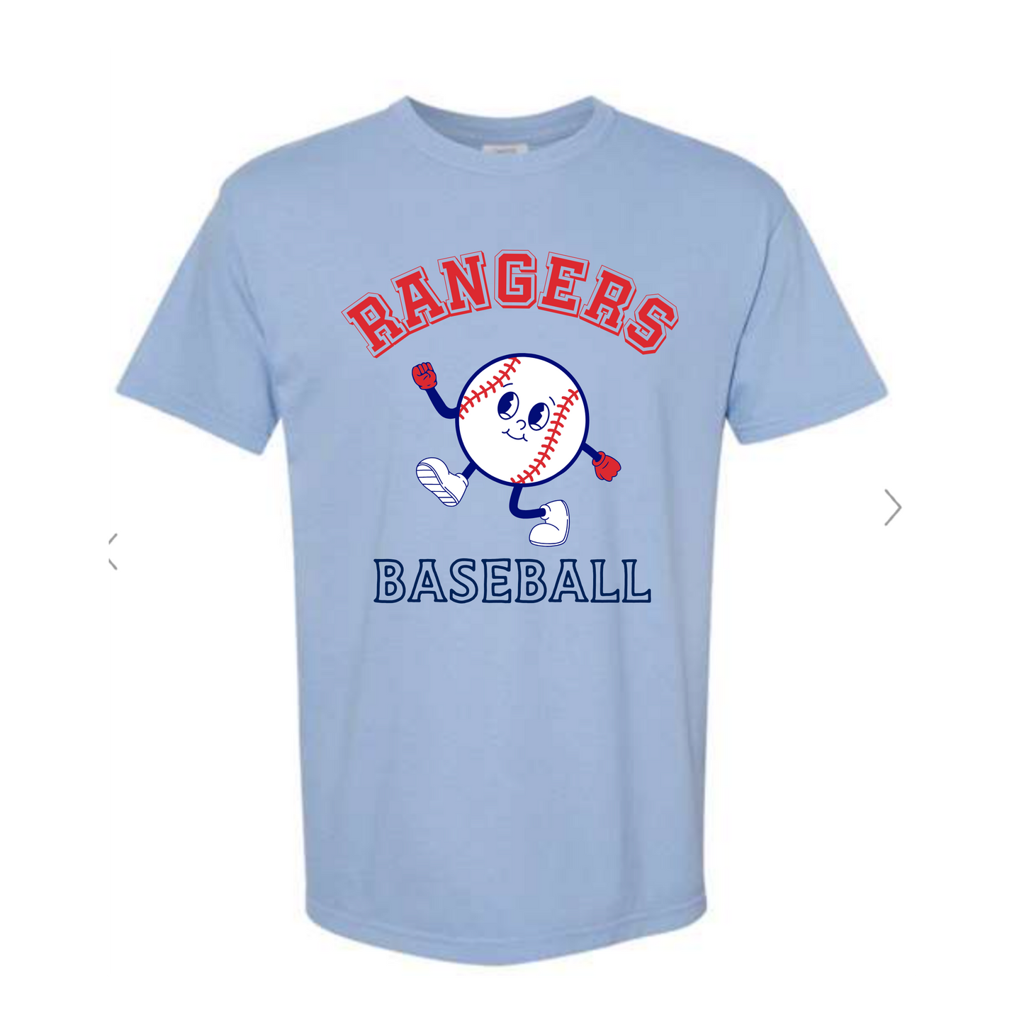 Rangers Baseball Tee